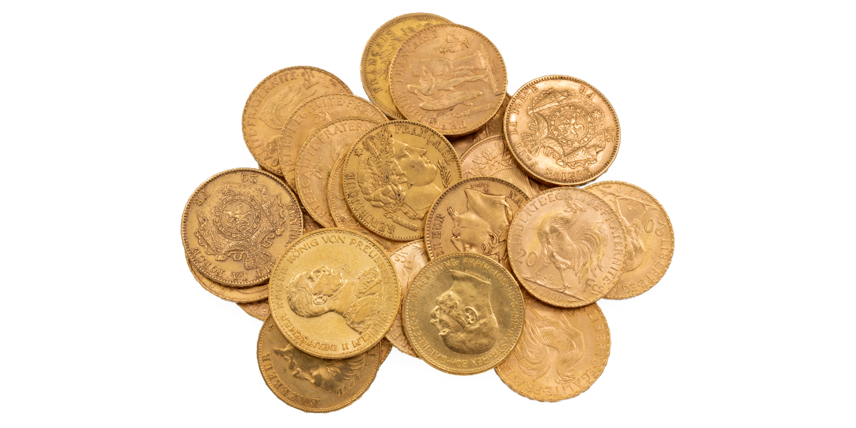 Sell International Gold Bullion Coins With MJ Hughes Coins We buy all kinds of gold bullion coins from around the world, plus proof coins and collector's sets from world mints.
