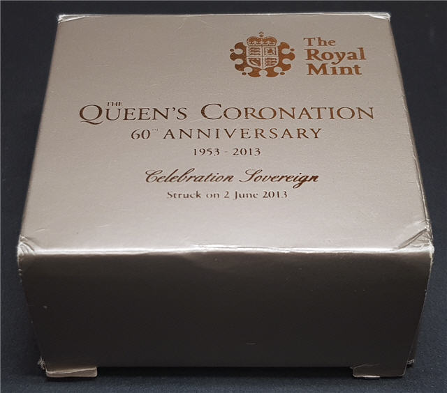 2013 Coronation Celebration Sovereign Box